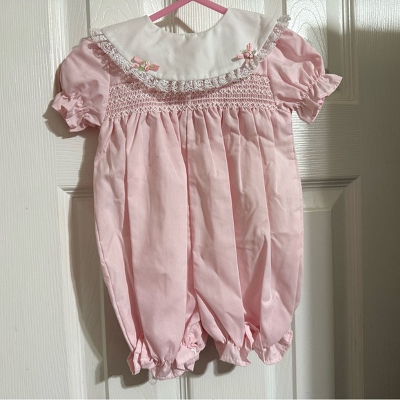 Vintage Alexis Smocked Romper - Picture 4 of 8